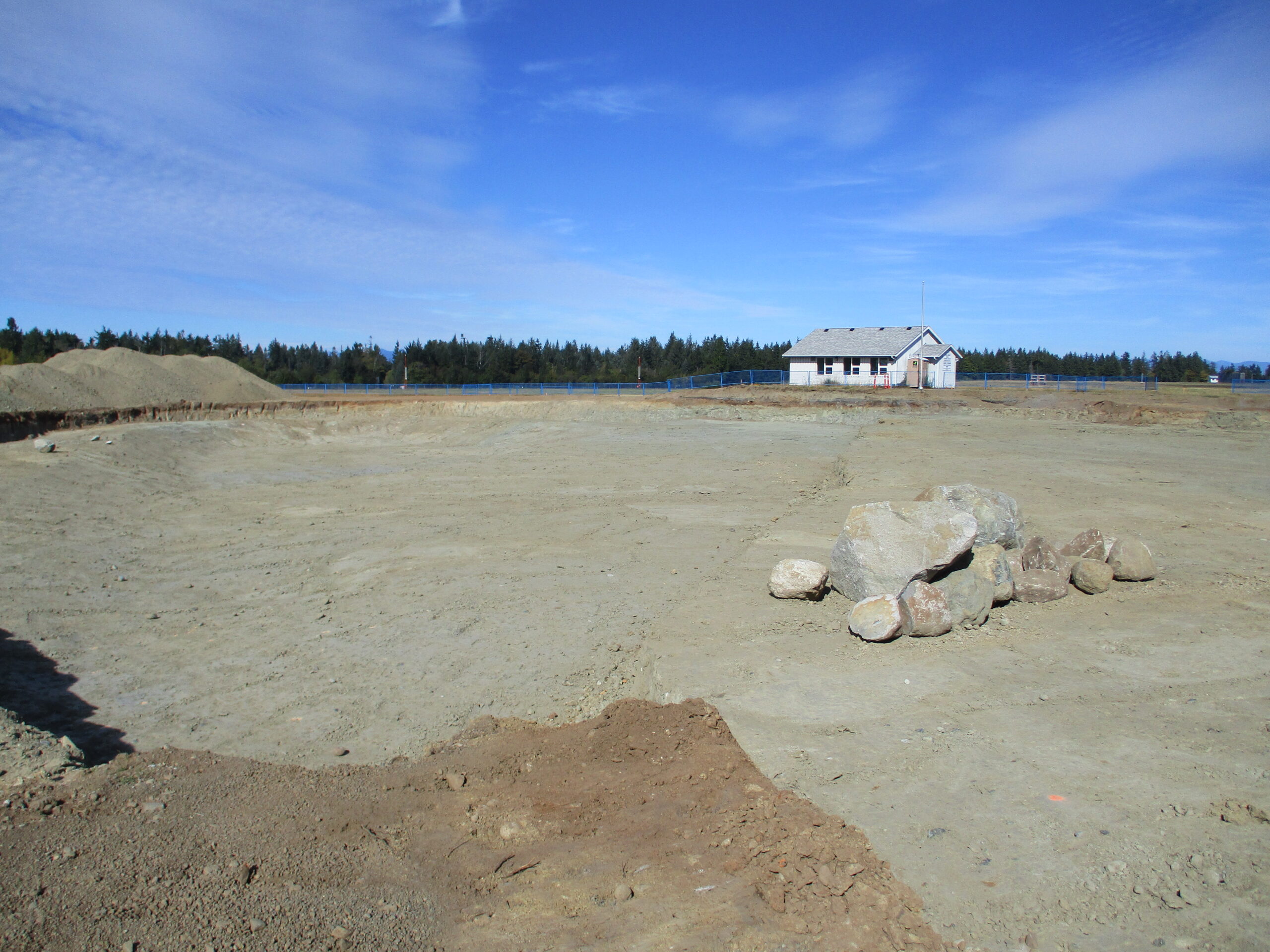 CFB Comox Firefighters training area