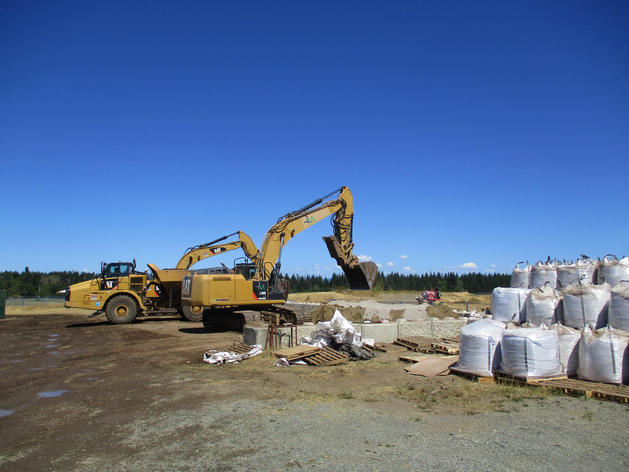 CFB Comox soil management project